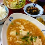 ひまわり-麻婆豆腐ランチ (2)